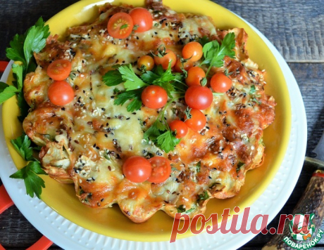 Рваный пирог из лаваша – кулинарный рецепт