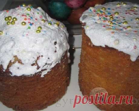 Кулич для ленивых, без замеса
