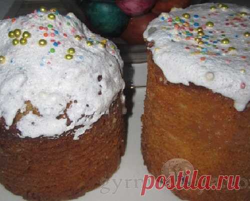 Кулич для ленивых, без замеса