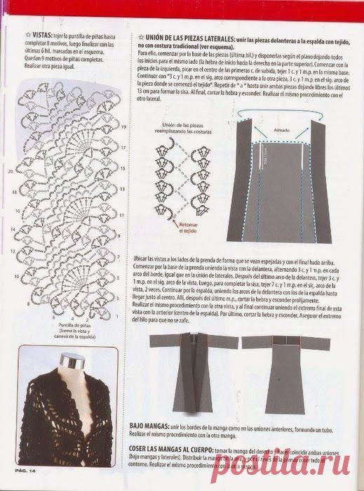 Вязание крючком Шаблоны для Попробуйте: Бесплатный шаблон вязание крючком для весны Кардиган - свободная посадка, Boho Chic Носите