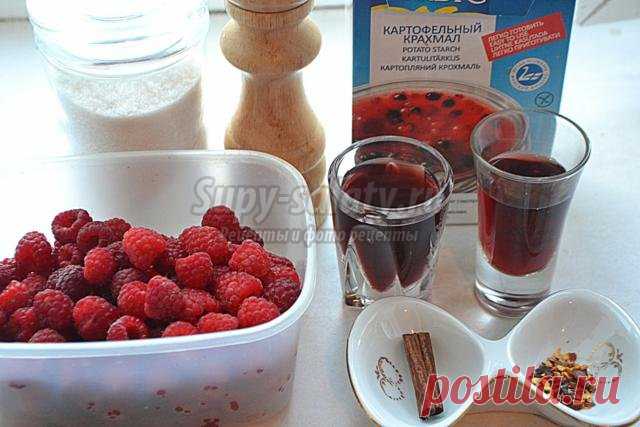 Малиновый соус к мясу. Рецепт с пошаговыми фото