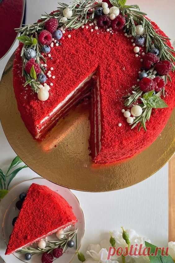 Торт «Красный бархат»