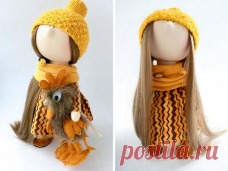 Tilda doll Interior doll Bambole Puppen Rag by AnnKirillartPlace