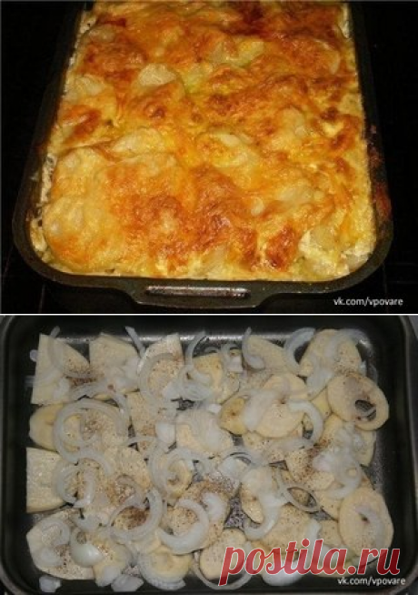 МЯСНАЯ ЗАПЕКАНКА. Любимый рецепт моей мамы. Ни одно торжество не обходилось без этого блюда!