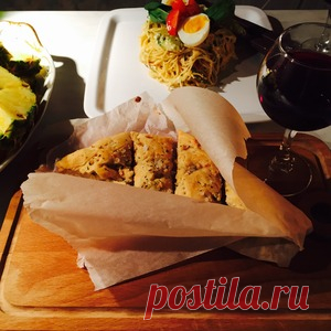 Картофельная фокачча из генуи с чесночным маслом - кулинарный рецепт