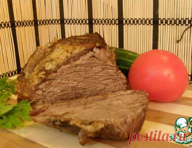 Маринад для говядины, запеченной в рукаве – кулинарный рецепт