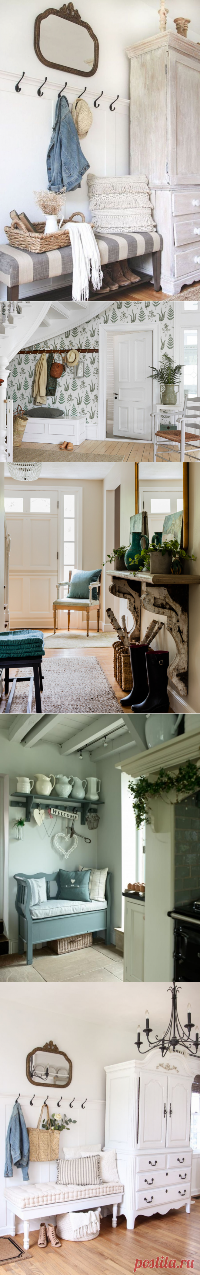 Оформление прихожей в прованском стиле | Роскошь и уют
