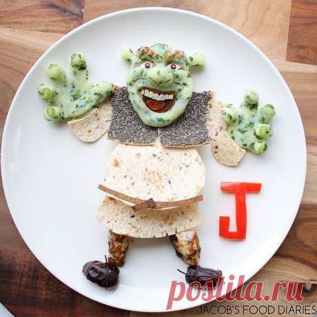 Мама превращает ланчи сына в любимых героев мультфильмов