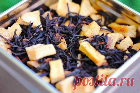 Как приготовить заварку чая с яблоками?