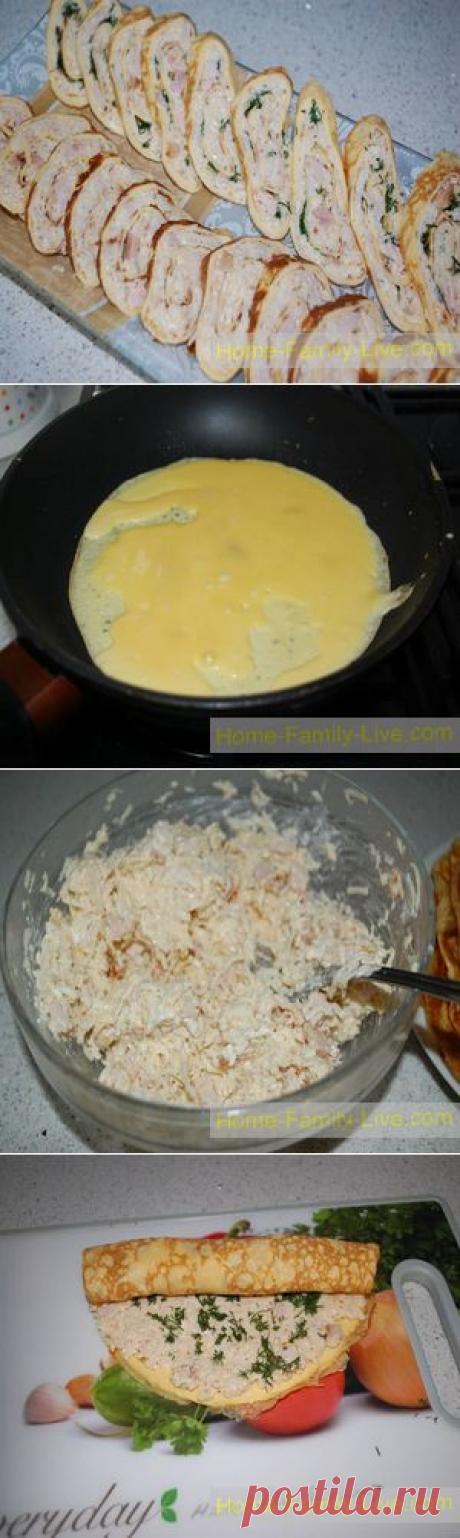 Сырные рулетики - Кулинарные рецепты