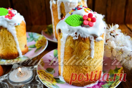 Простой рецепт кулича пасхального, вкусный