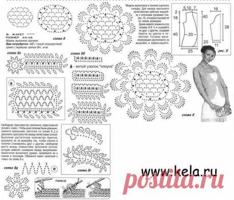Цветочная ирландка / Вязание крючком / Вязание крючком для начинающих