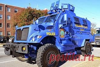 Полиция США массово начала закупку бронемашин тяжелого класса