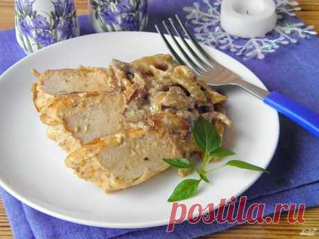 Куриное филе с грибами на ужин - 85 золотых рецептов!