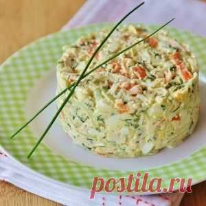 Крабовый салат с огурцом и зеленым луком рецепт – салаты с огурцами: салаты