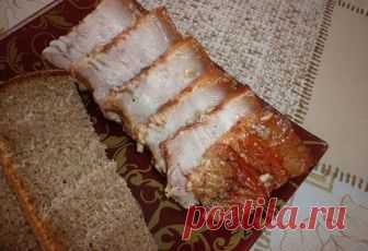 Как приготовить вкусное сало в мультиварке на луковой шелухе