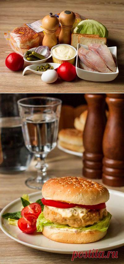 Фишбургеры с соусом тартар - Пошаговый рецепт фото | Вторые блюда | Вкусный блог - рецепты под настроение