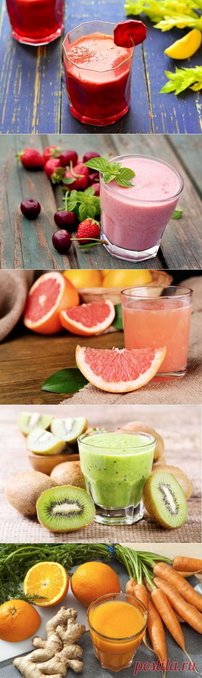 30 вкусных и полезных напитков
