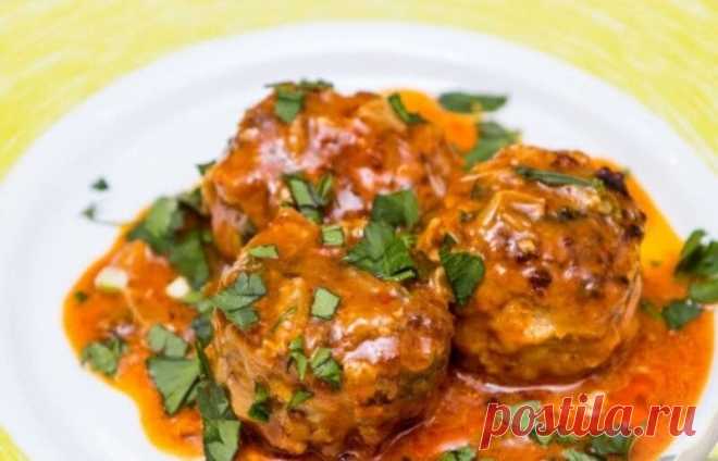 Тефтели на сковороде с подливкой - Вкусные Идеи
