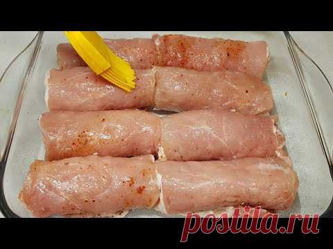 И не надо ходить в РЕСТОРАН! Этот рецепт Куриных РУЛЕТИКОВ покорили сотни Хозяек!!!