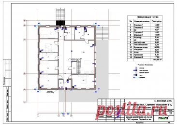 Проект электрики дома пример 1166