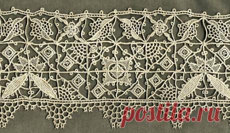 Умопомрачительная красотища готического кружева ☆ Ретичелла ❤ из раритетной книги 1929 года
