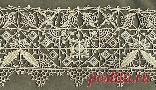 Умопомрачительная красотища готического кружева ☆ Ретичелла ❤ из раритетной книги 1929 года
