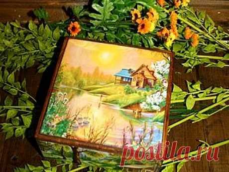 МК &quot;Наряжаем шкатулку&quot; - Ярмарка Мастеров - ручная работа, handmade