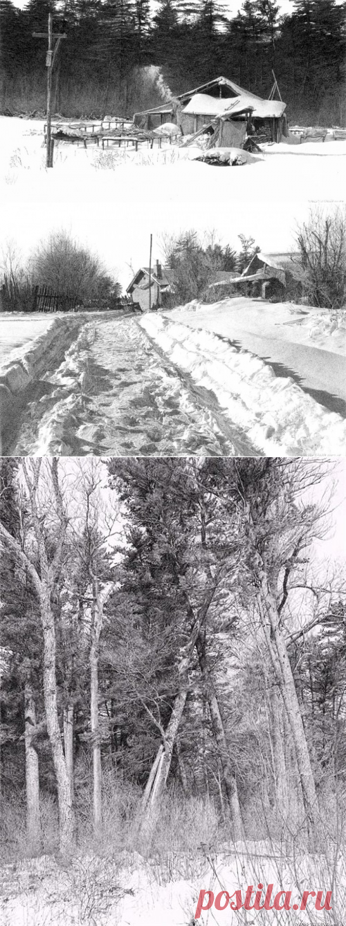 Художник Yang Yu-Tang. Графика, рисунки карандашом