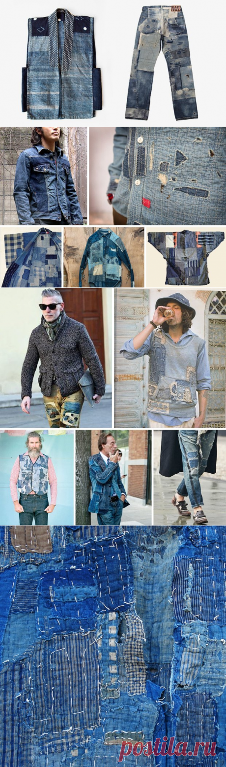 Техника боро: История японской традиции нашивать заплатки — FURFUR