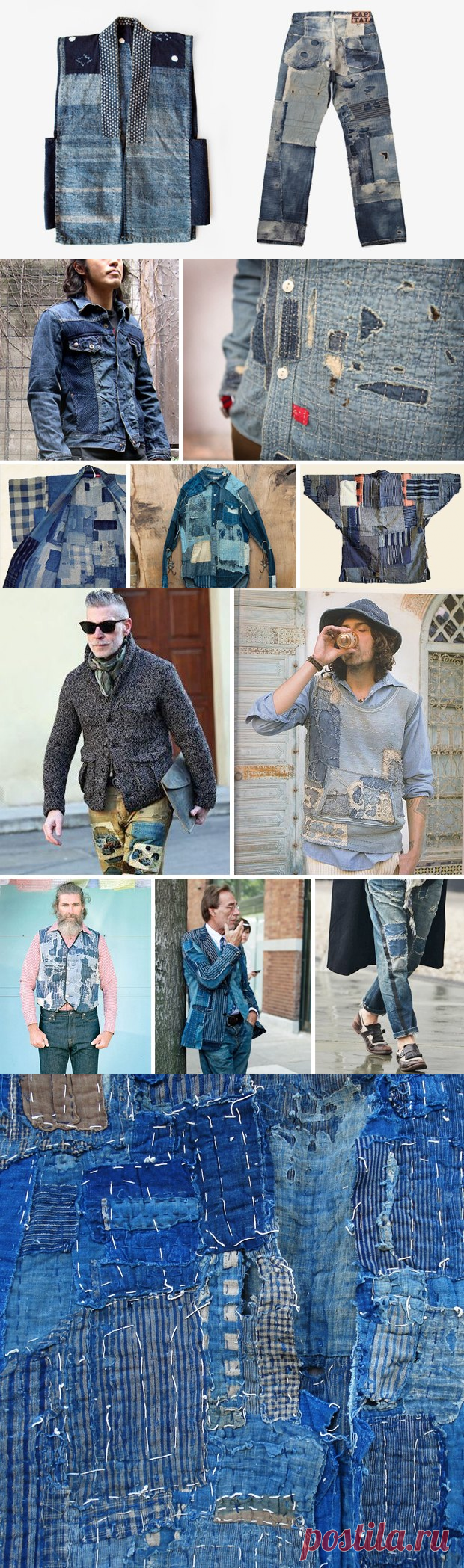 Техника боро: История японской традиции нашивать заплатки — FURFUR