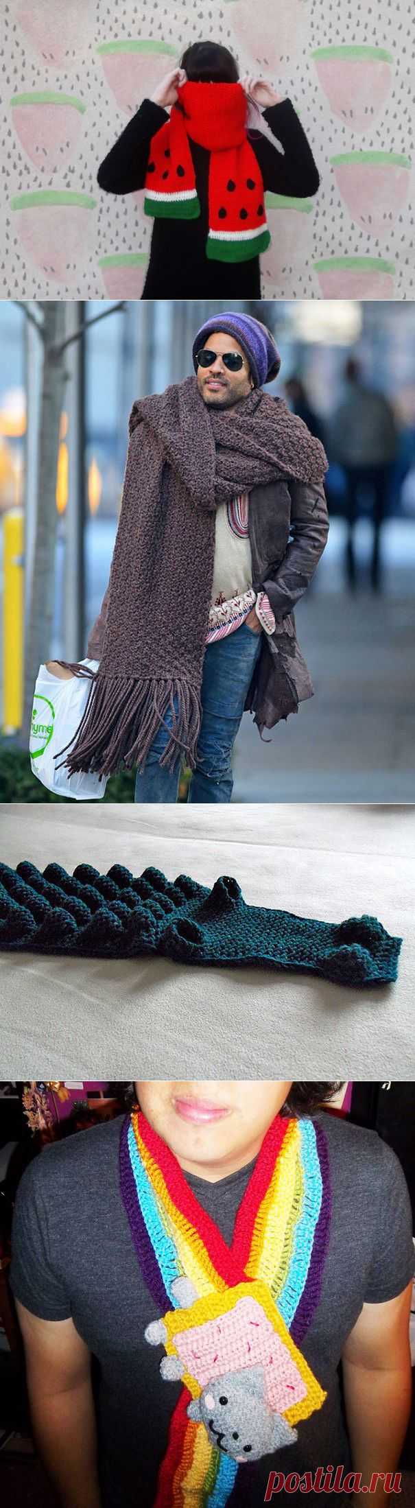 20 потрясающих зимних шарфов, которые сделают вашу зиму не только теплой, но и стильной | VICER.RU