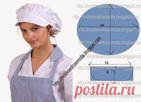 TOUCA DE COZINHA | Cortes e Costura