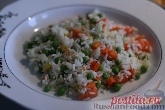 Рецепт: Рис с овощами по-турецки на RussianFood.com