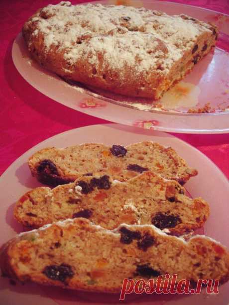 Творожный пирог с изюмом