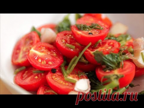 Малосольный помидоры. Быстрая засолка. Русская кухня.