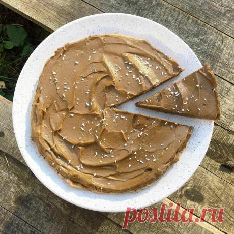 Шоколадный нежнейший тортик без муки, сахара, яиц и выпечки