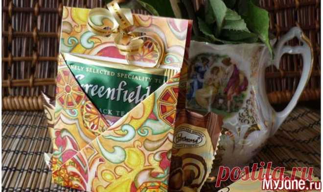Teabag или сумочка для чая. Второй вариант - рукоделие, handmade, чай, подарок