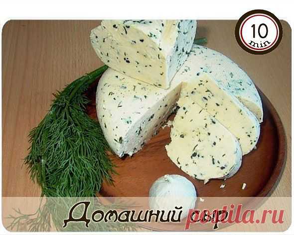 Домашний сыр.