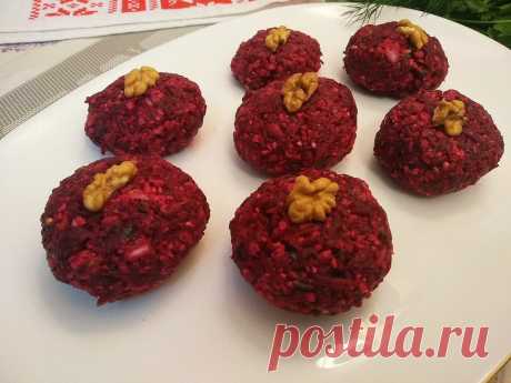 Грузинская закуска из свеклы - ПХАЛИ