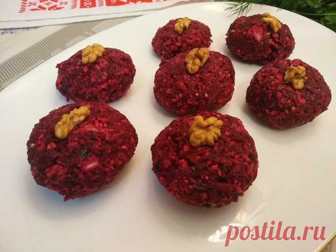 Грузинская закуска из свеклы - ПХАЛИ