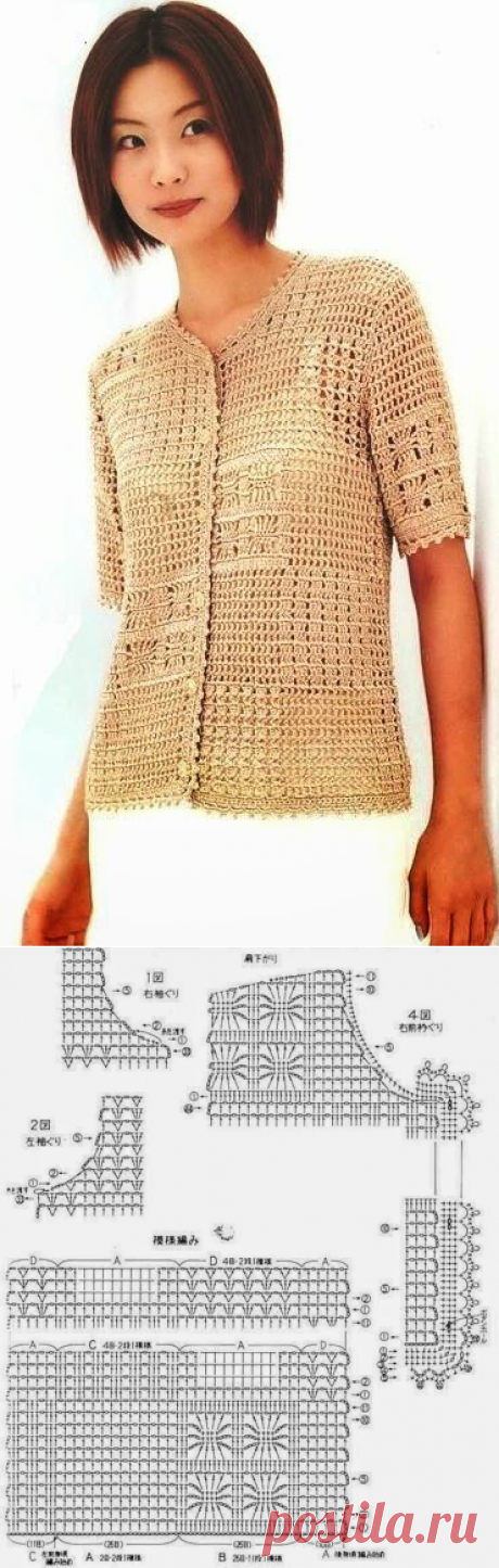 Tecendo Fios. Profissão, Arte e Terapia através do crochê, tricô e muito mais: BLUSAS DE CROCHÊ COM BOTÕES