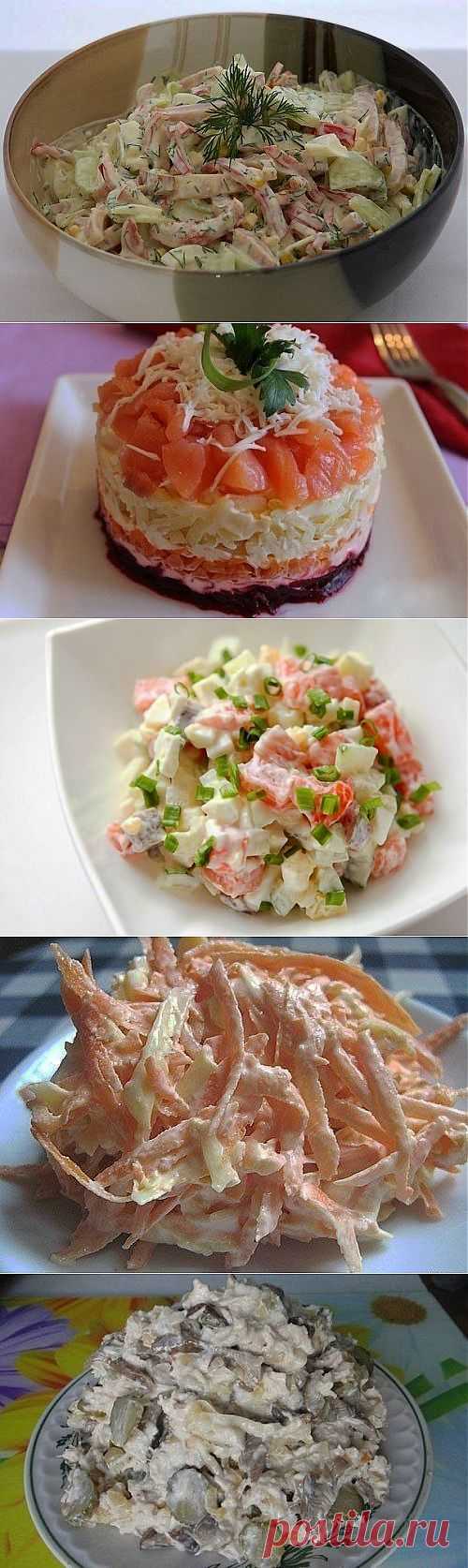 Подборка 10 самых вкусных салатов! Забираем, что бы не потерять!.