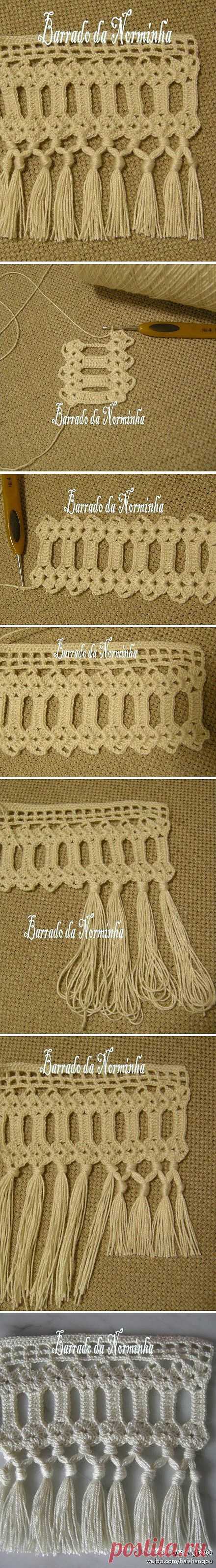 Edging, reminds me of dog bones the first time I saw it. LOL 下一张 | uncinetto