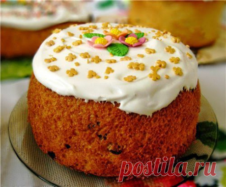 Лучшие кулинарные рецепты: Кулич пышный
