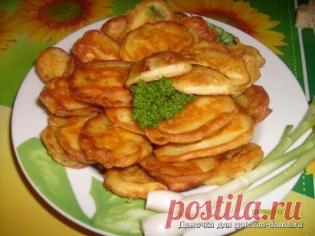 Сырок в кляре • Блюда из творога и сыра