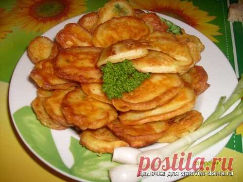 Сырок в кляре • Блюда из творога и сыра