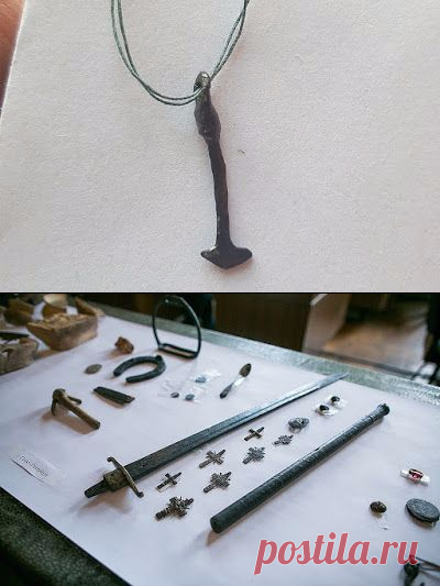 В Старой Ладоге откопали «Молот Тора»