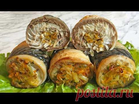 Обалденно Вкусные РУЛЕТИКИ ИЗ СКУМБРИИ Это Стоит Попробовать / Mackerel Rolls