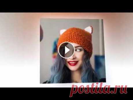 Котошапки- шапочки с ушками связанные спицами  Милые ушки Шапочки с ушками любя носить все - и мамы и их дочки,какого бы возраста они небыли.Ведь маленькие вязаные ушки смотрятся очень мило и симпатично,а раз...
